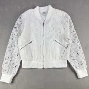 Jason Wu Lace Floral Pattern Casual Jacket Size Medium NWT